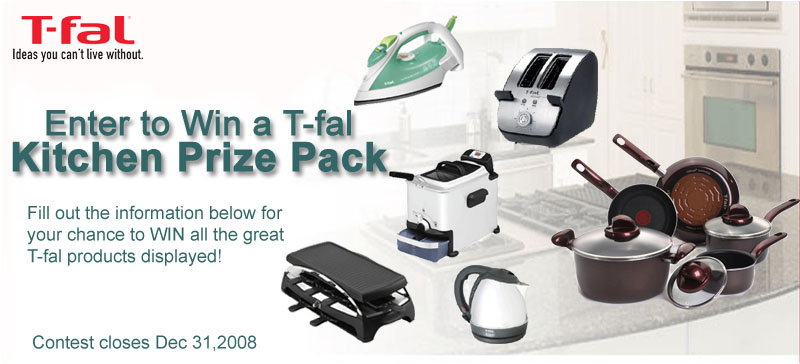 Win a T-fal Kitchen Prize Pack