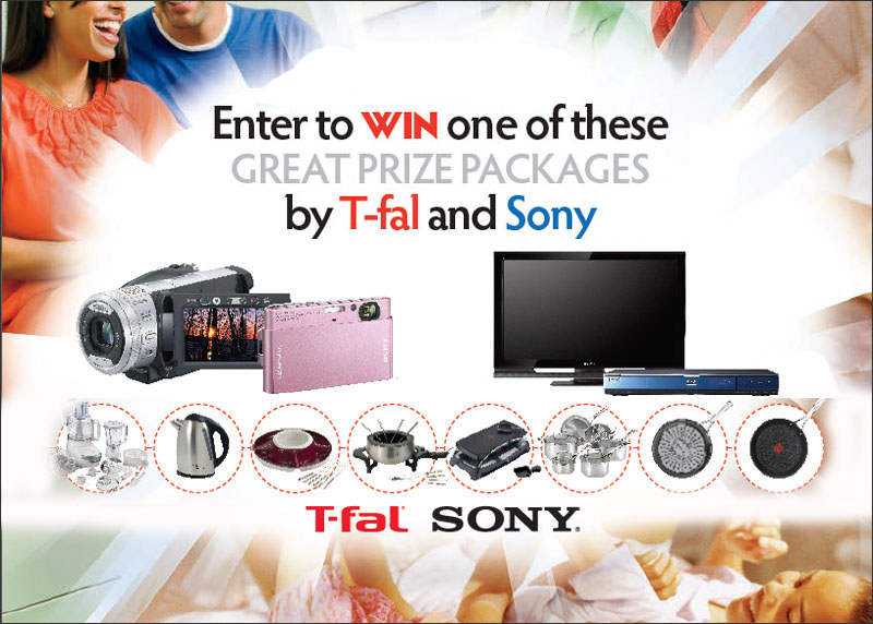 Sony and T-fal Prize Pack