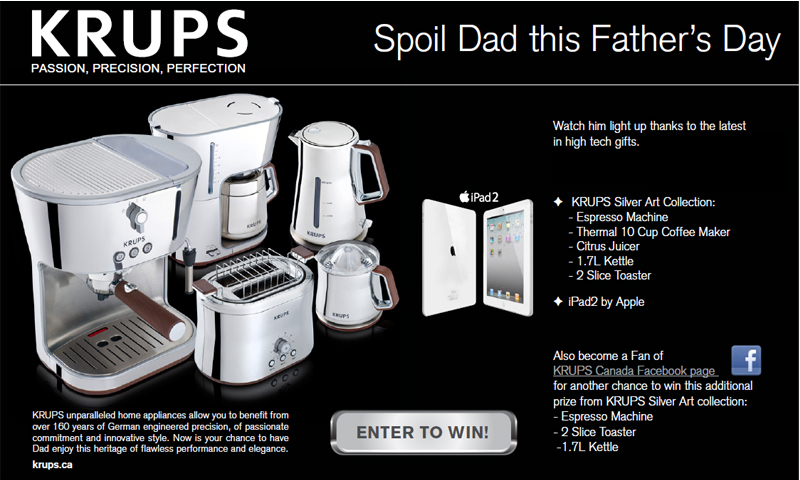 Krups - Spoil Your Dad
